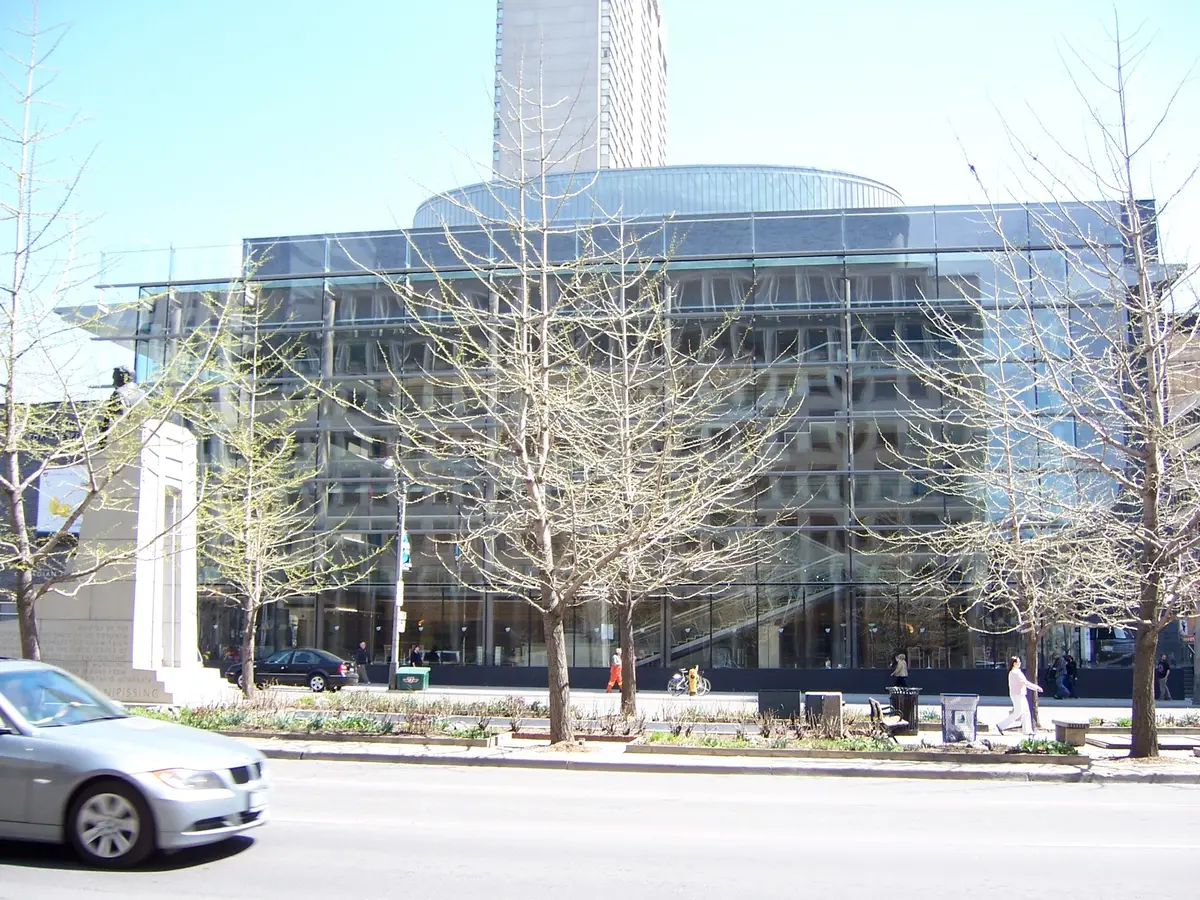 The Four Seasons Centre for the Performing Arts, seen across the street